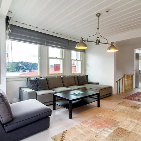 Mesmerizing Flat With Bosphorus View In Sariyer Apartamento *