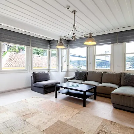 Mesmerizing Flat With Bosphorus View In Sariyer Apartment *