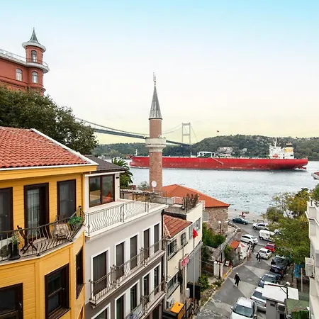 Mesmerizing Flat With Bosphorus View In Sariyer Apartment Istanbul